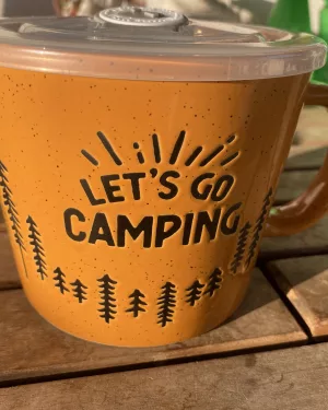 Let's Go Camping Mug | EarthScaper Online | Tableware